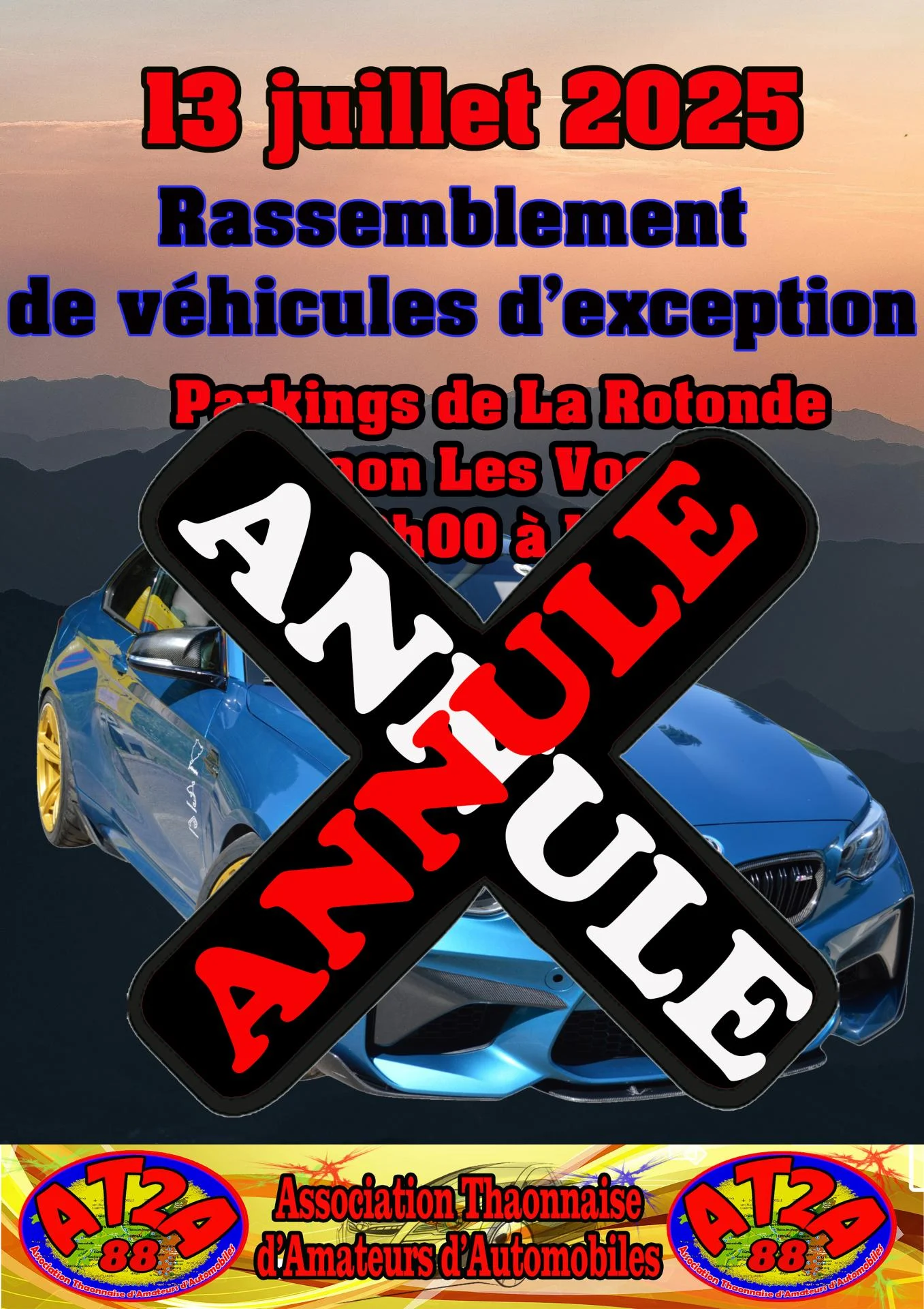 Affiche annulation